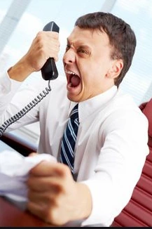 angry manager